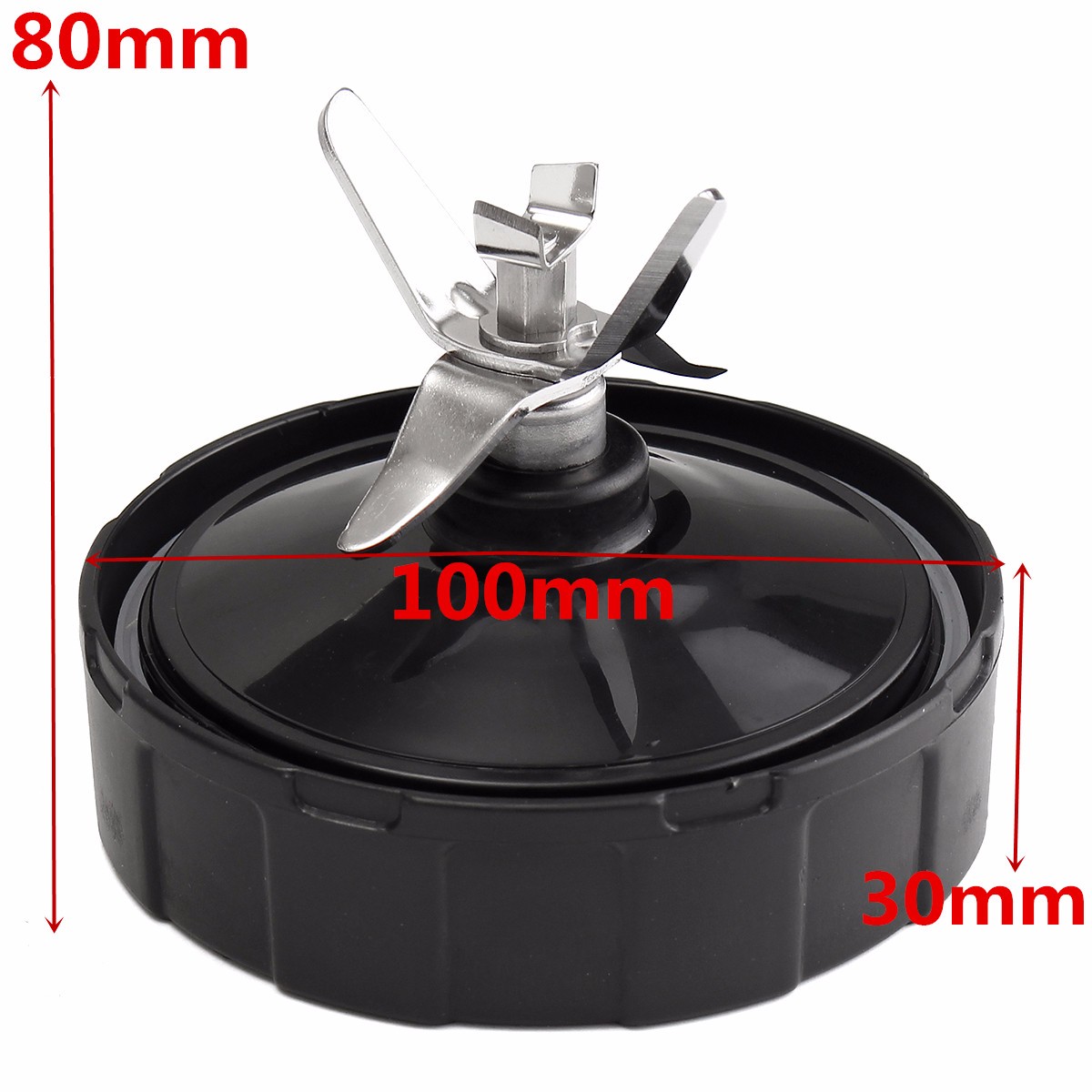 7 Fins Plastic Metal Extractor for Cross Blade Assembly Only for Nutri Ninja Blender 1000W Home Kitchen Appliance Blender Parts