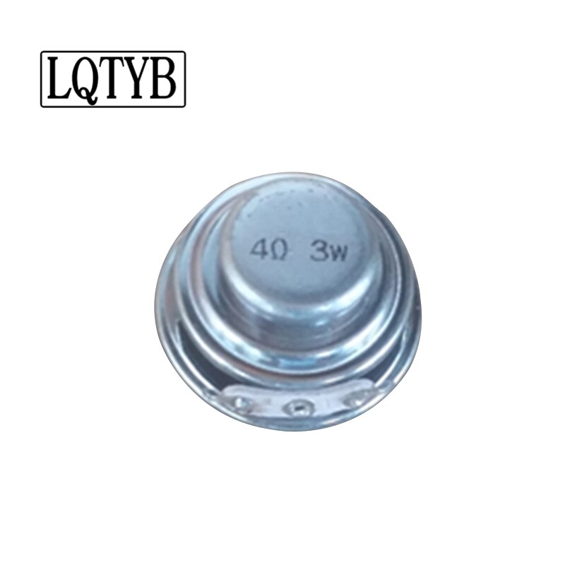 2pcs32mm pot bottom magnetic speaker 4 ohm 3w round full frequency bluetooth speaker speaker audio speaker