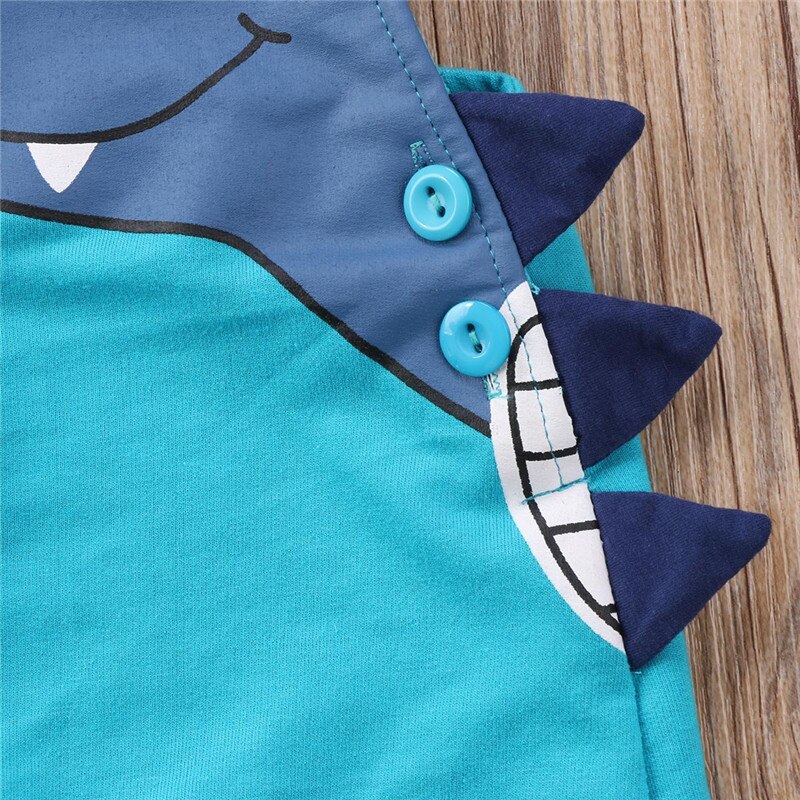 Unissex bebê meninas macacão bonito dinossauro padrão crianças bebê macacão playsuit adorável animais padrão menino meninas criança roupas de bebê