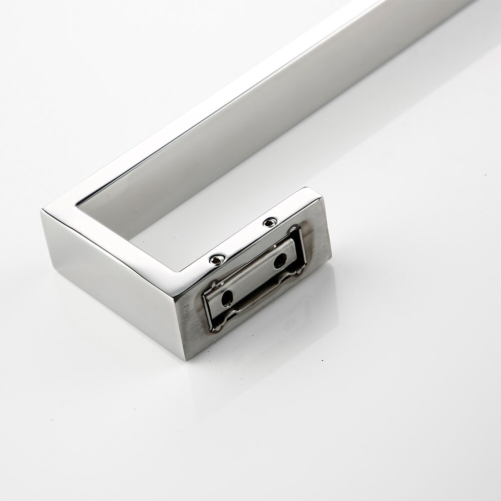 Soporte de papel higiénico pulido, ganchos para Toalla de baño, Kit de accesorios, barra de acero inoxidable, montaje de pared del dormitorio, conjuntos de herramientas de baño