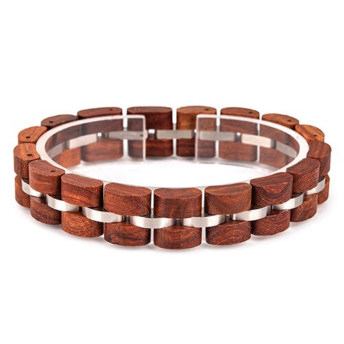 BOBO BIRD Wooden Bracelet Men Women Wood Ladies браслет женский Colorful Pulseras With Box: MAN-S05-2