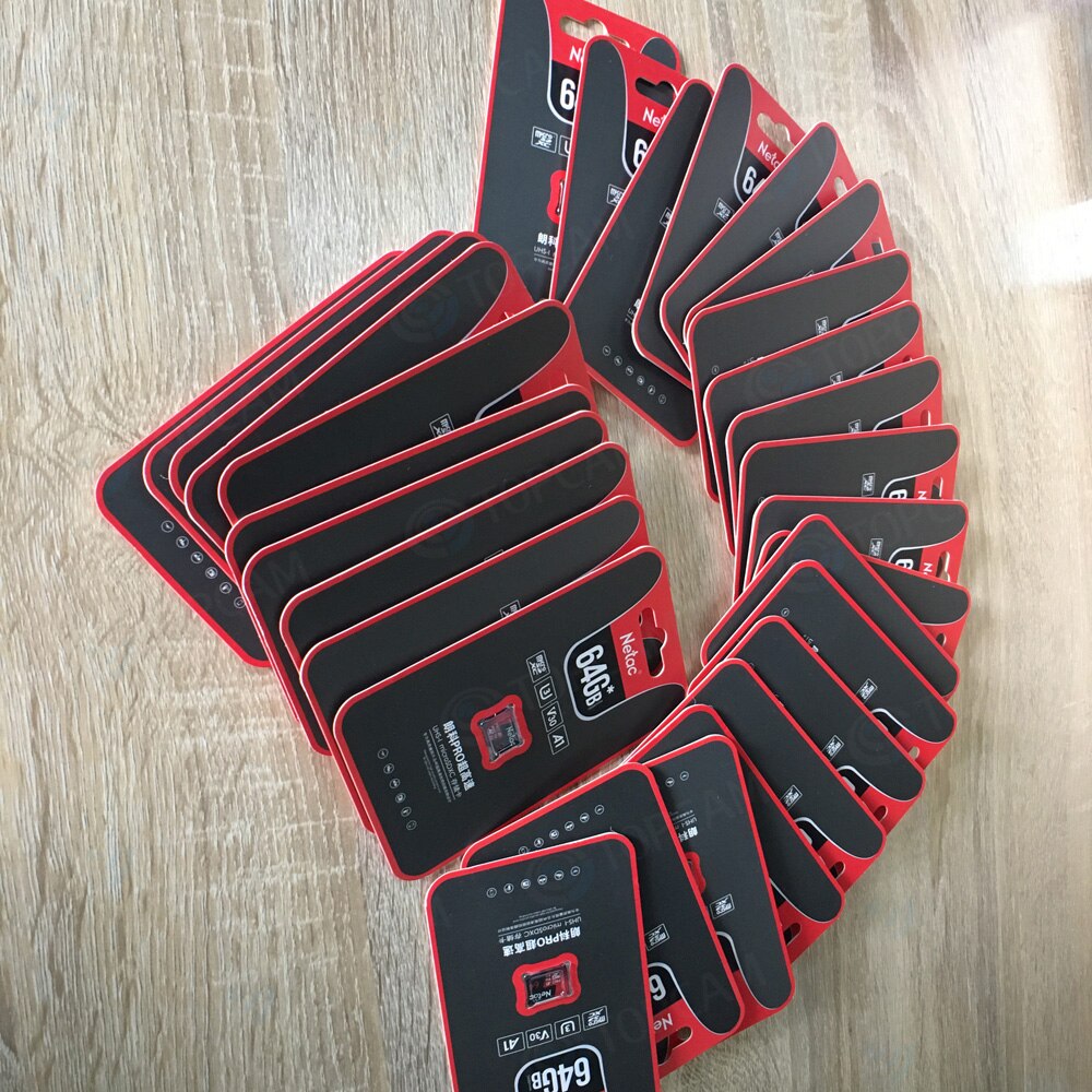 Netac TF Card 64GB Micro SD Card 32GB Memory Card for cctv camera