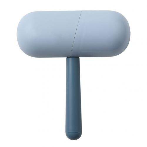 Afscheurbare roller type kleverige haarborstel thuis bank huisdierhaar kleding kleverige haarroller voor haarreinigingsborstel: Blauw