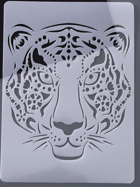 A4 29 * 21cm Many animal DIY stencil wall painting... – Vicedeal