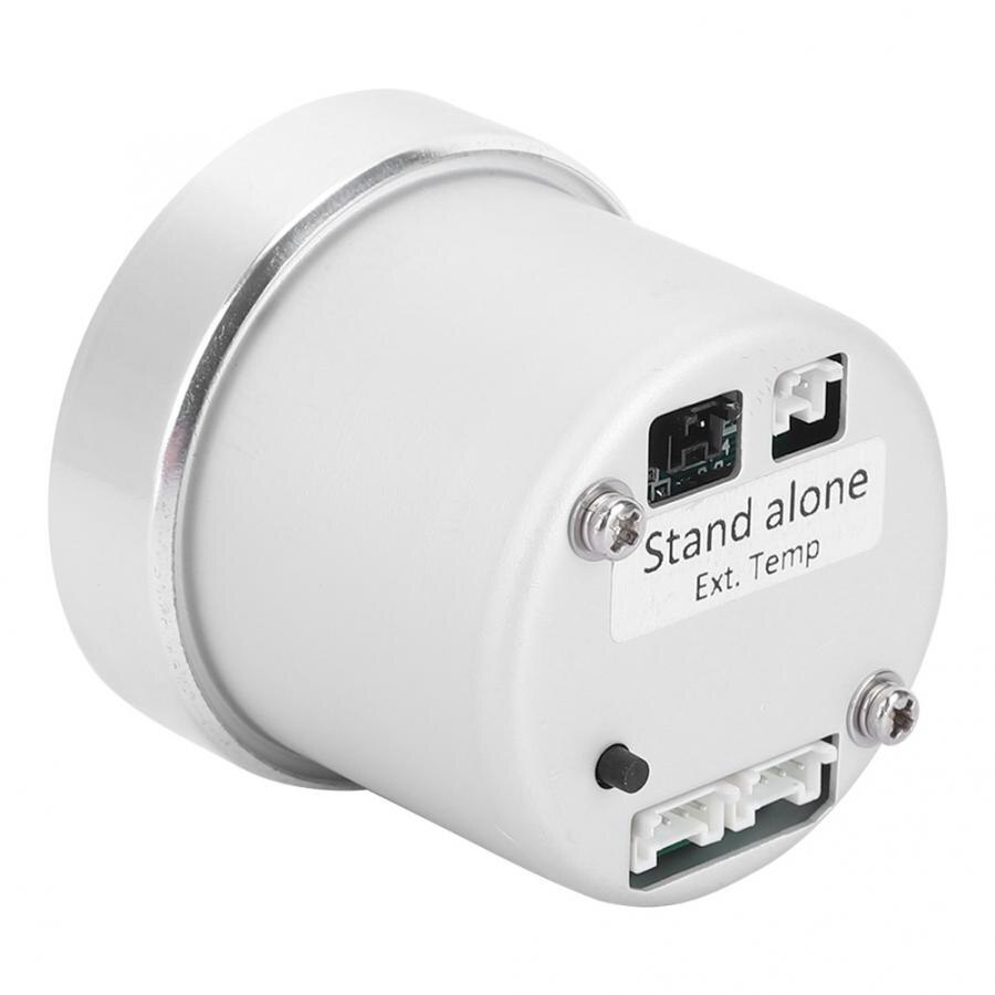 2in Car Exhaust Temperature Gauge Meter 7 Colors Button 200-1100 Degrees Universal for car English Mounting Instruction