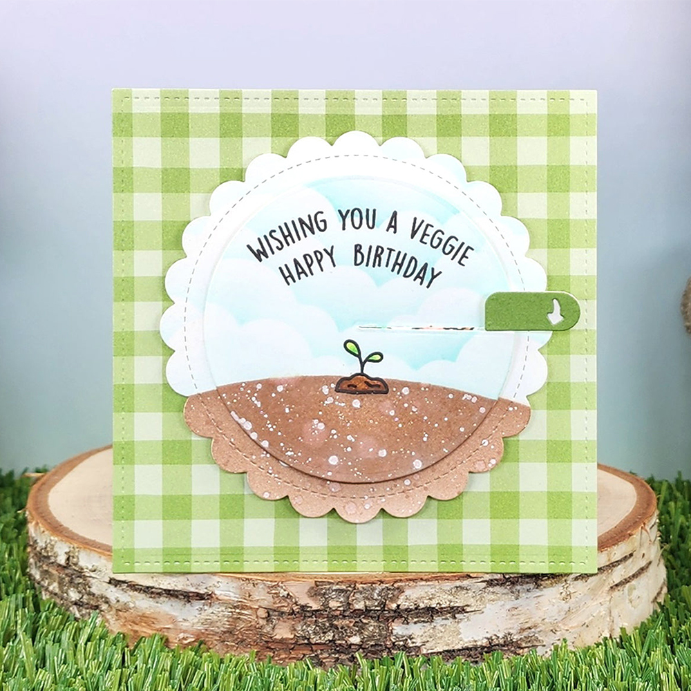 Solsikke gulerødder vandkande grøntsager hus regnbue cirkel metal skæremaller scrapbooking stencil gør-det-selv håndværk kortfremstilling  l01