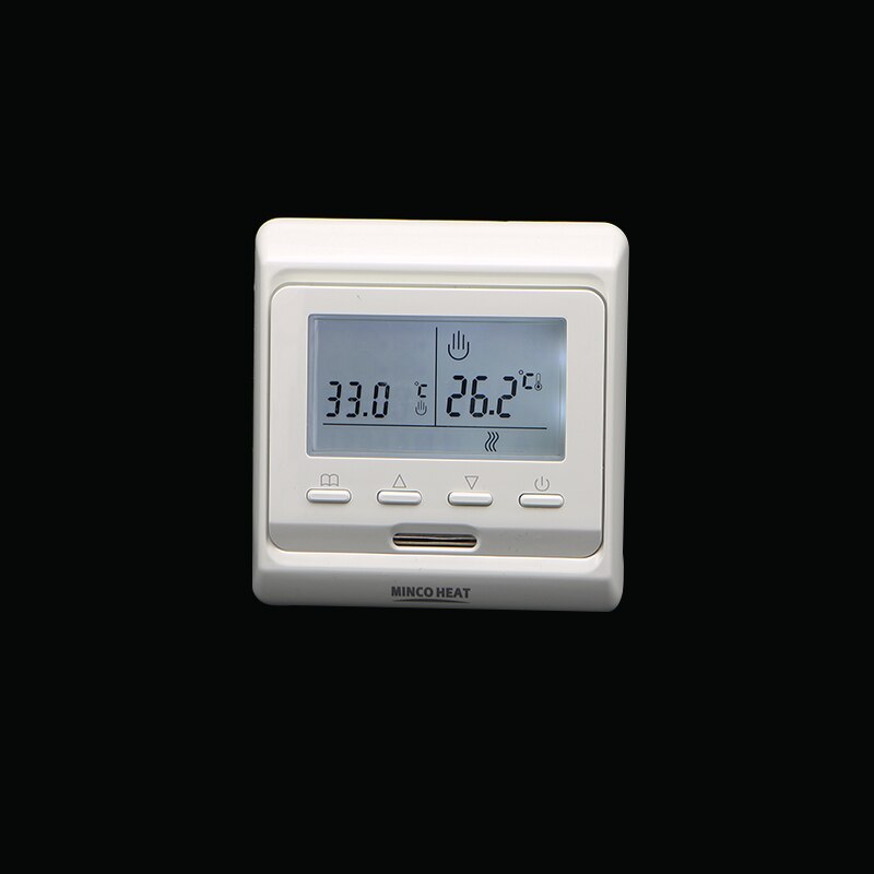 220V LCD Programmable Electric Digital Floor Heating Room Air Thermostat Warm Floor Controller( 1PC)