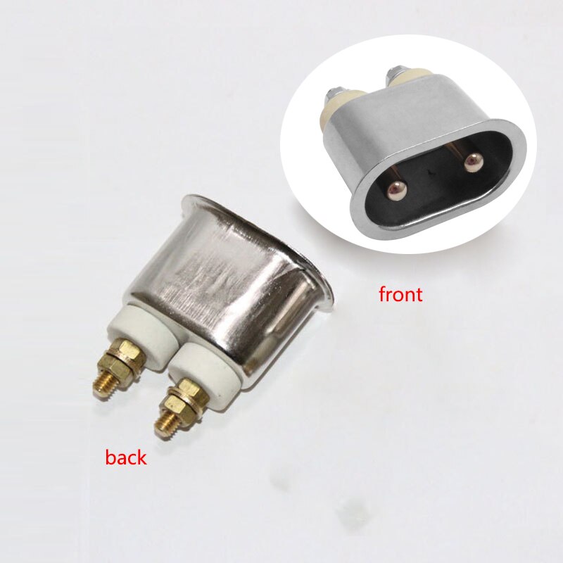 High Power Ceramic High Temperature Socket Plug 35A 380V Electric Stove Socket nd Heater Socket: D / Diameter 6MM