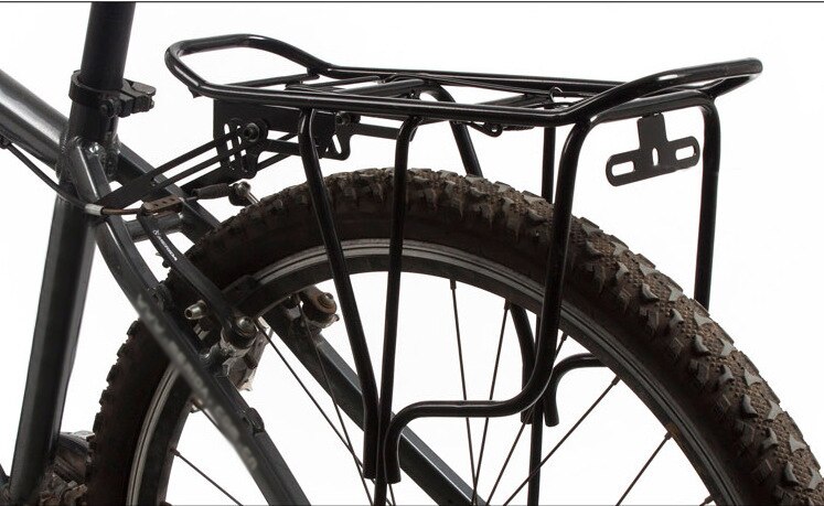 Bicycle Luggage Carrier Bike Cargo Rear Rack Shelf Cycling Seatpost Bag Holder Stand Shelf Saddle Bags Support Stand