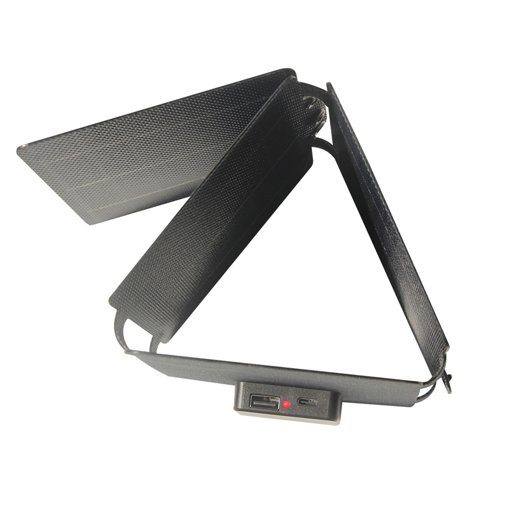 20 W flexibles ETFE-Solarpanel-Ladegerät, IPX6, wasserdicht, faltbar, Solarmodule, tragbares Solarpanel-Ladegerät für Camping-Essentials