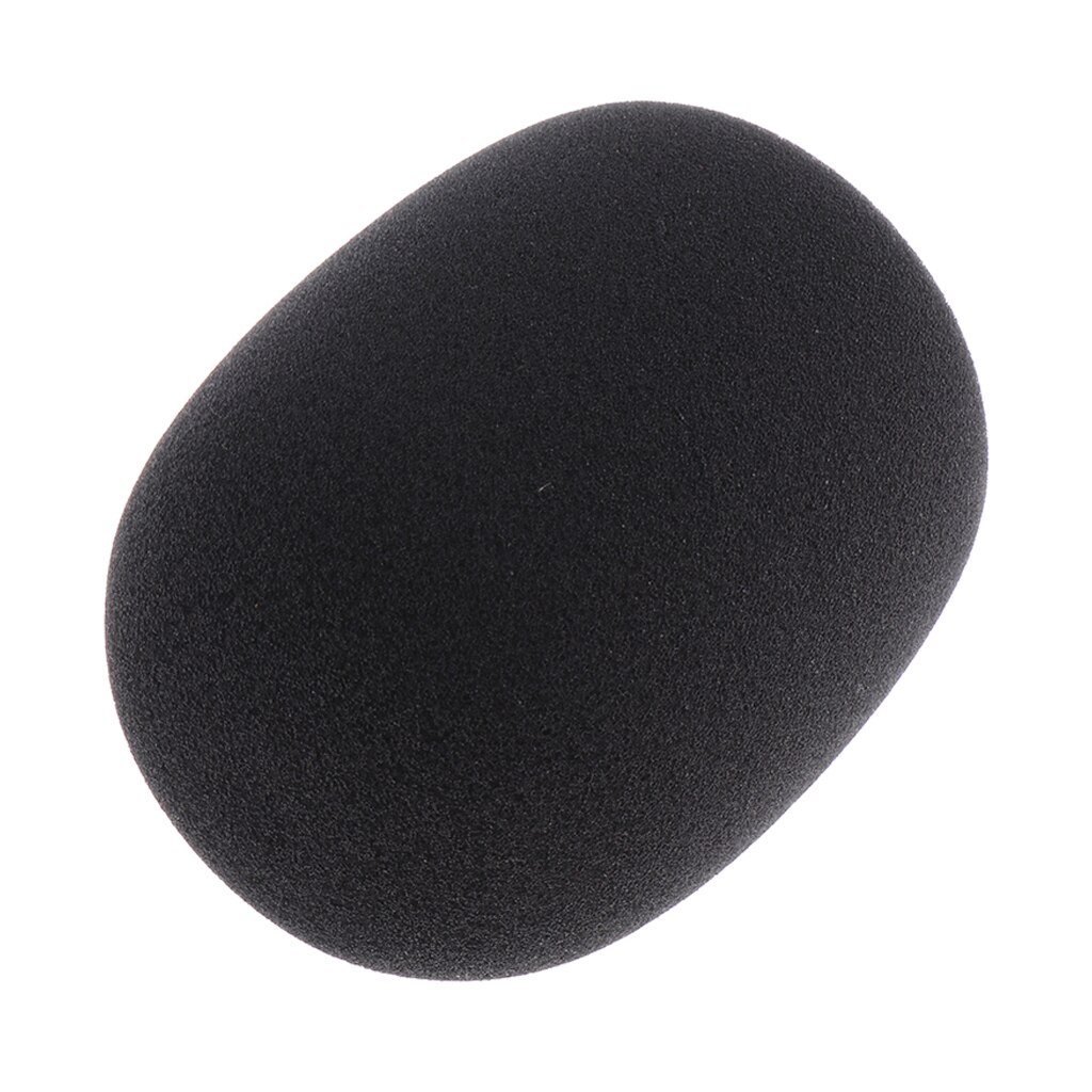 Large Size Microphone Sponge Foam Cover Mic Windscreen for Condenser Mic 5cm