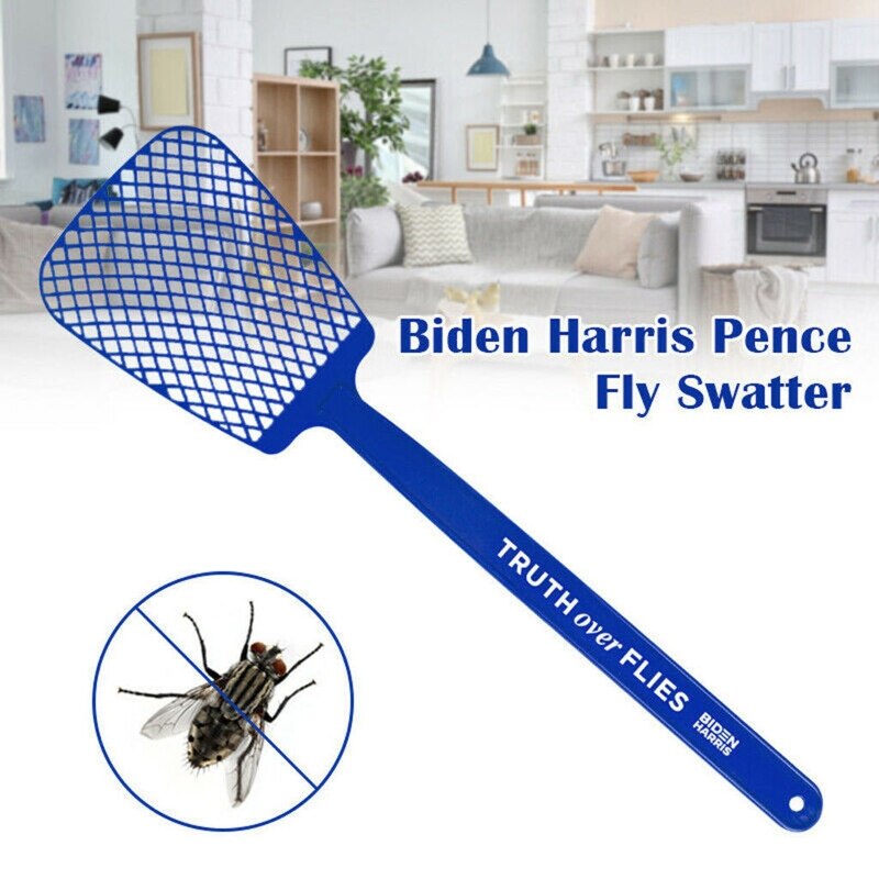 Truth Over Flies Swatter Fly Swatters Sticker Flexible Long Handle Manual Swat