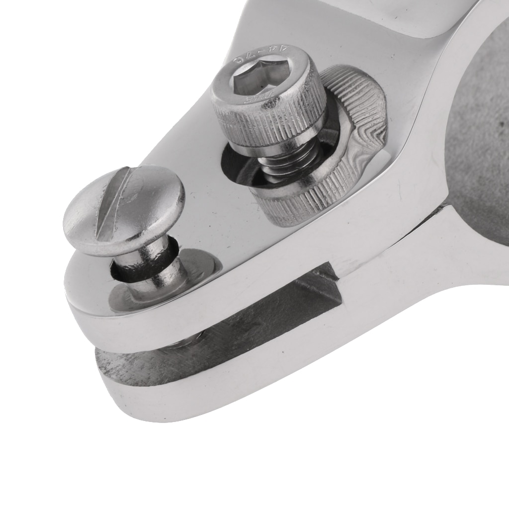 Accesorios para cubierta de barco/toldo-abrazadera estándar, marco de tubo de barra de 22mm, acero inoxidable 316 resistente