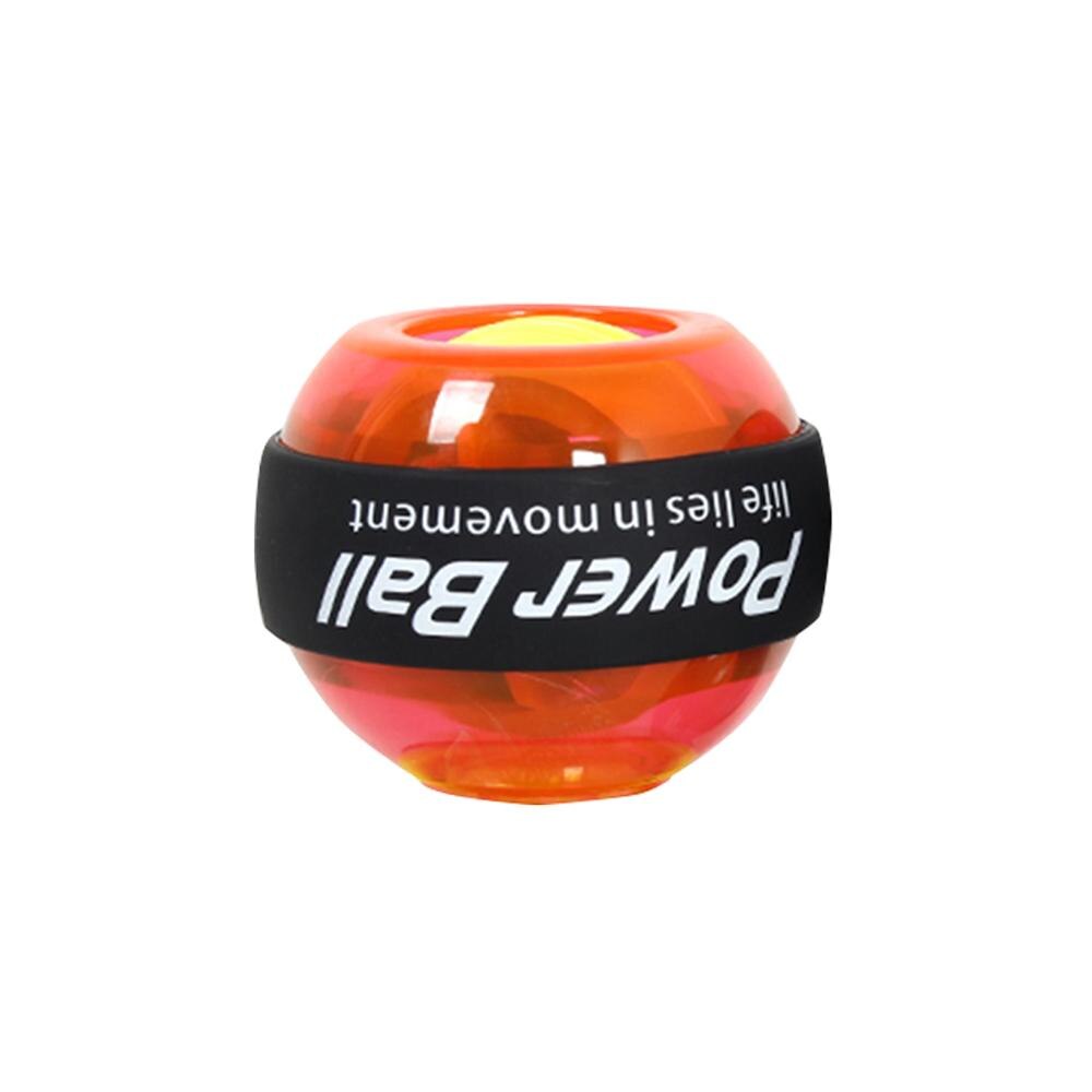 LED Handgelenk Ball Trainer Energie Kreisel Trainer Ball Unterarm Handgelenk-stärkungsmittel Spinner Ball sterben Hand Trainer Fitnessstudio Fitness Ausrügestochen: Orange