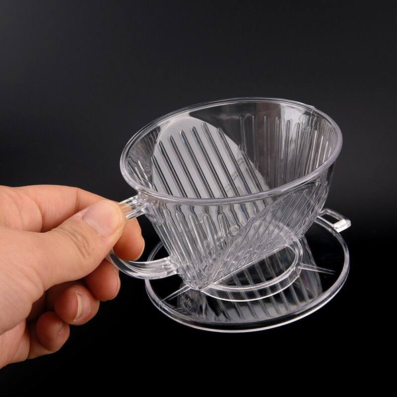 1 Pcs PP Resin Coffee Filter Cup Drip Coffee bowls manually follicular Filters Coffee Tea Tools
