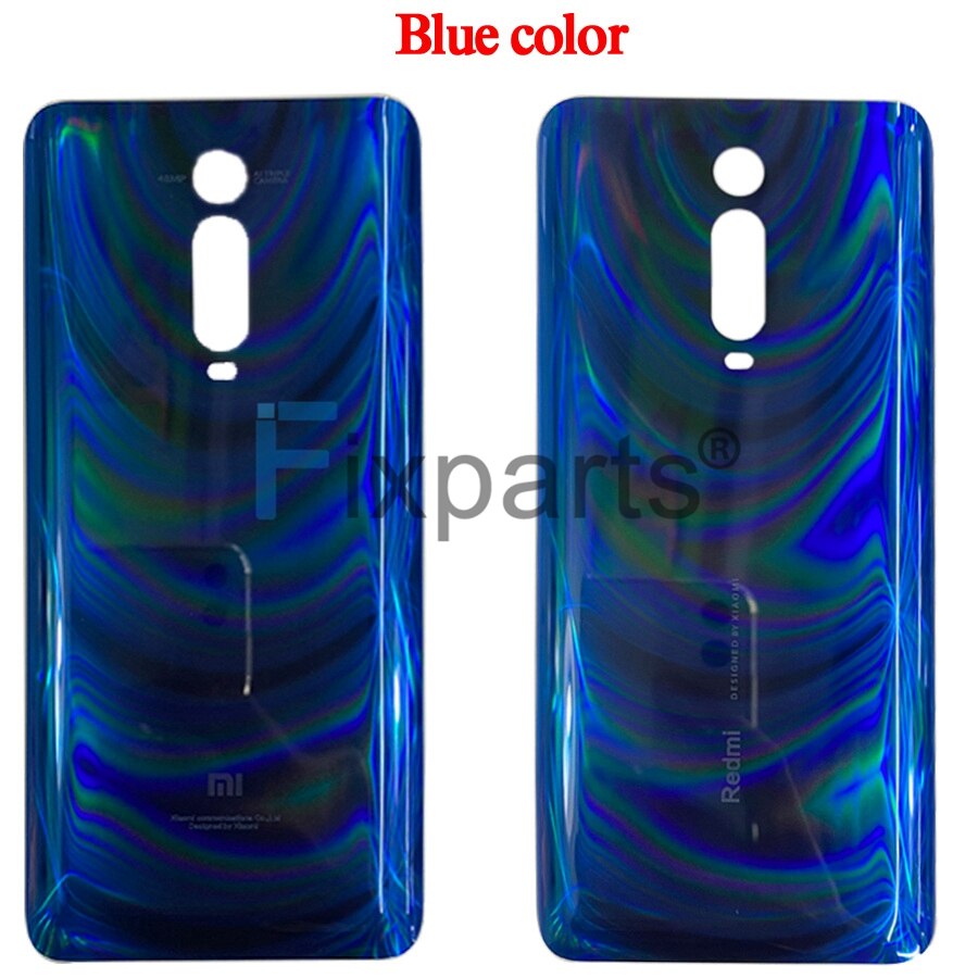 For Redmi K20 Battery Cover Back Glass Panel Rear Door Case For Xiaomi 9T Back Cover With Adhesive K20 Battery Cover