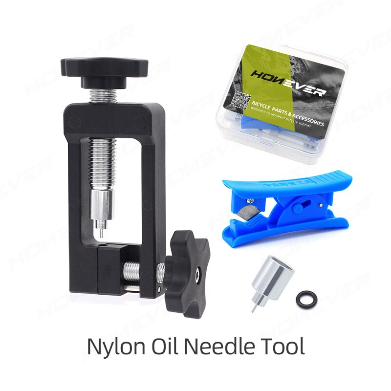 Road Bike Hydraulic Brake Cable Set Oil Needle Installation Tool T-Head Tube Oil Tube Cutter Bicycle Multifunction Repair Tool: nylon set
