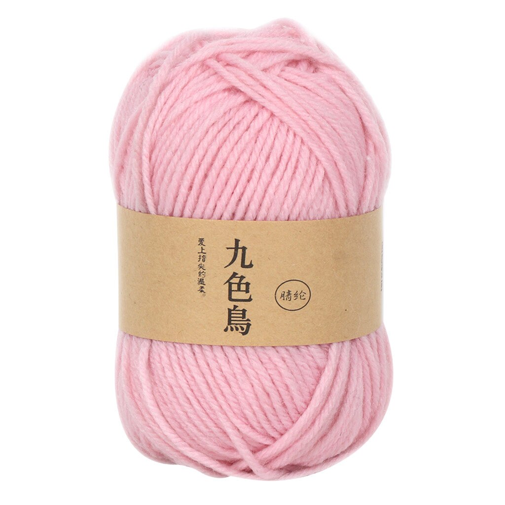 Acrylic Line Crochet Diy Medium Thick Cushion Doll Hook Shoes Line Wool: I
