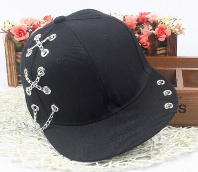 Maershei sommarnit hip hop kepsar europa och usa punk stil hatt förälder-barn ping pin pin hip ho: 2 färger / 50-55cm