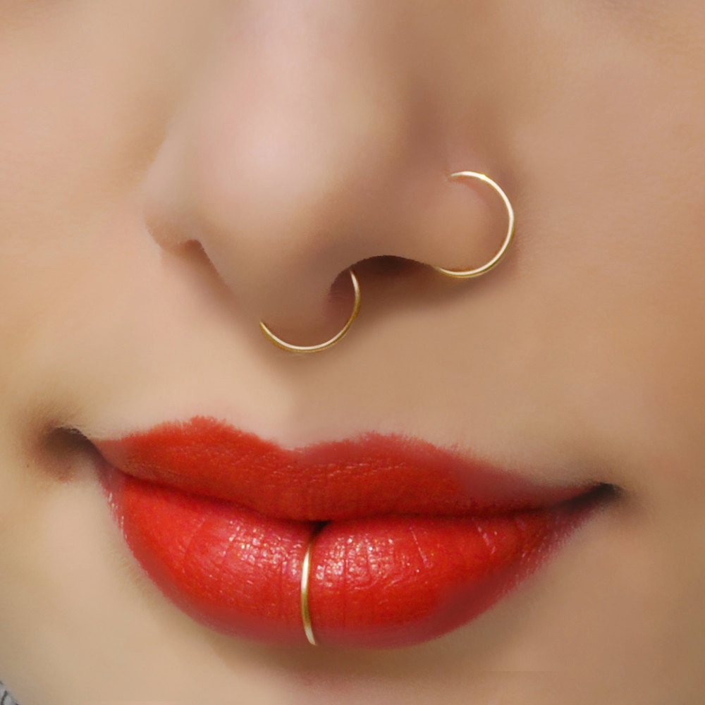 Unique étoile 100% en acier inoxydable en forme de U faux nez anneau Imitation cerceau Septum Piercing bijoux pour les femmes directe