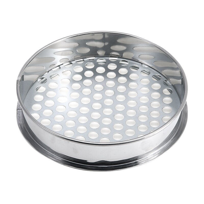 6/7/12mm Holes Metal Garden Sieve Riddle For Composy Soil Stone Mesh Gardening Tool: 12mm