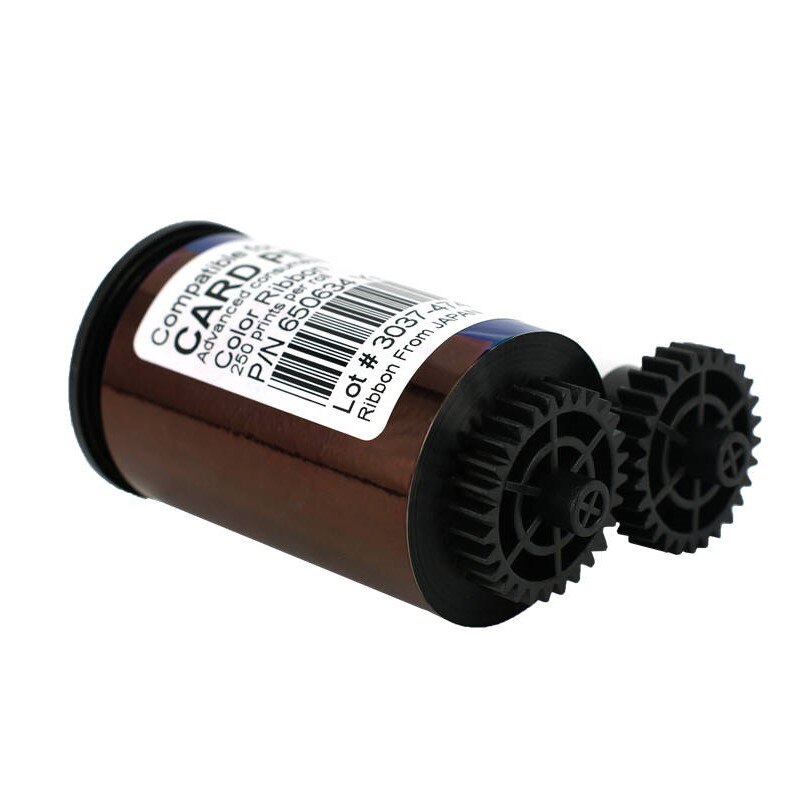 IDP Smart 650634 Color Compatible Ribbon - 250 prints for IDP Smart-30S 30D 50S 50D 50L Card Printer