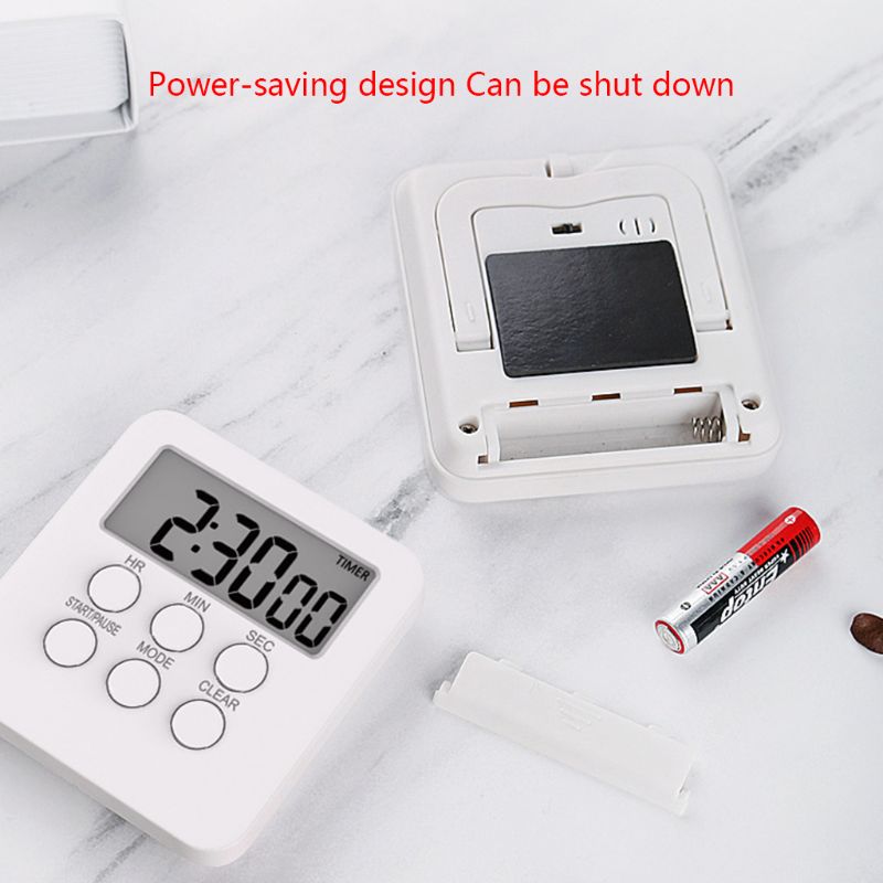 Multifunctional LCD Digital Kitchen Timer Count Down Up Alarm Clock Home Cooking 831B