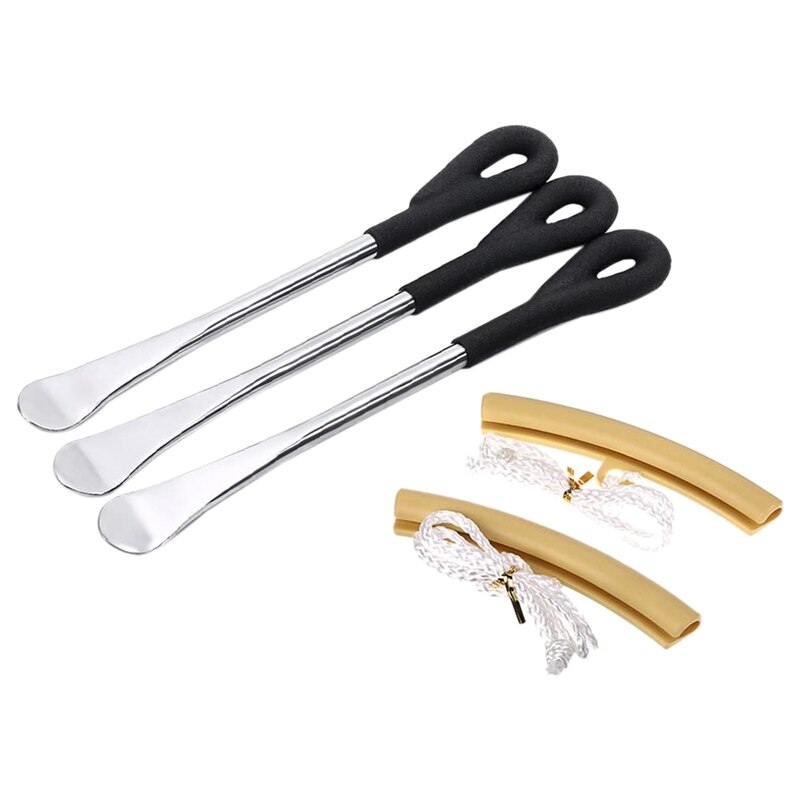 Juego de palancas de neumáticos de gran resistencia para motocicleta, bicicleta y coche, Kit de herramientas para planchas de neumáticos, Agujero colgante, Protector de llanta de cuchara cambiante