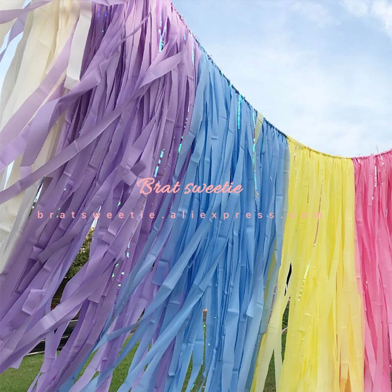 4.5Cm * 25Cm Crêpepapier Streamers Decoratieve Crinkled Diy Ambachtelijke Bloem Maken Wikkelen Verjaardag Bruiloft Achtergrond Decoation