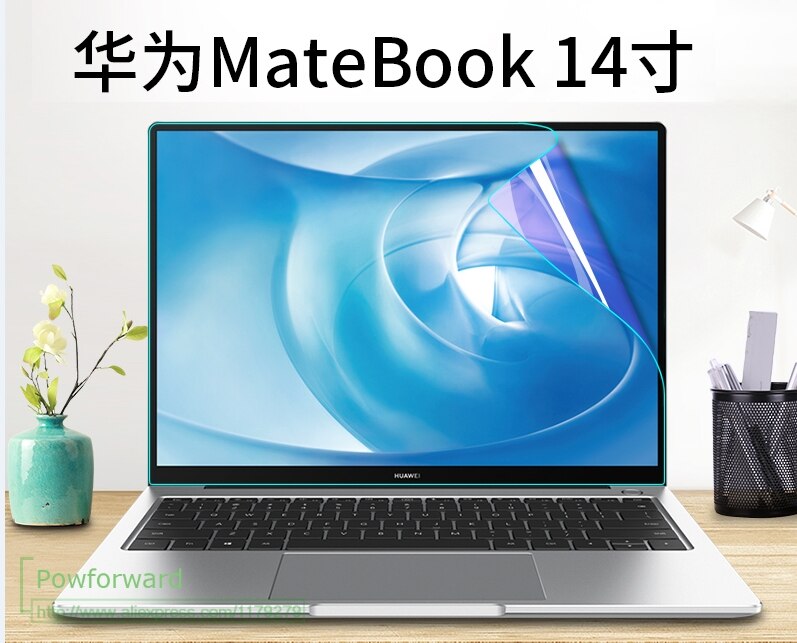 Protector de pantalla para portátil HUAWEI MateBook X Pro D14 D15 13 13,9 Magicbook Pro 16,1 15,6 , película protectora de pantalla, 2 uds.: Matebook 14