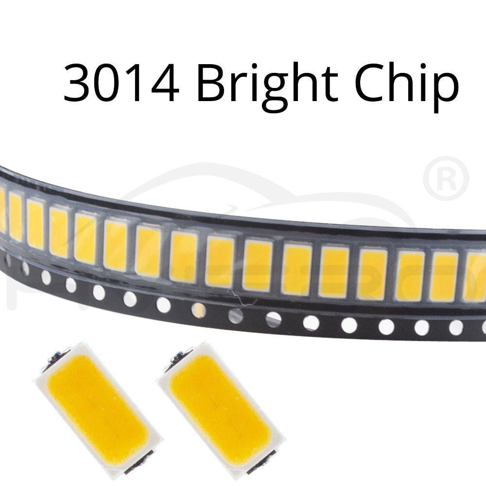 1000Pcs 3014 SMD SMT LED Chip Yellow Red blue White Ultra 11-13LM 20mA 3V Surface Mount Chip Light Emitting Diode Lamp Bead