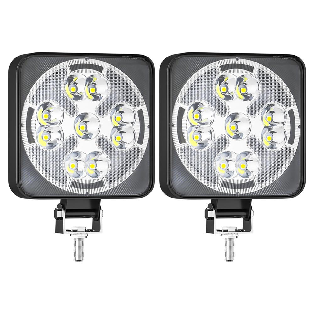 Bangin' Headlights Traditionele 4 x 6 LED Koplamp T4X6L-CHROME - België