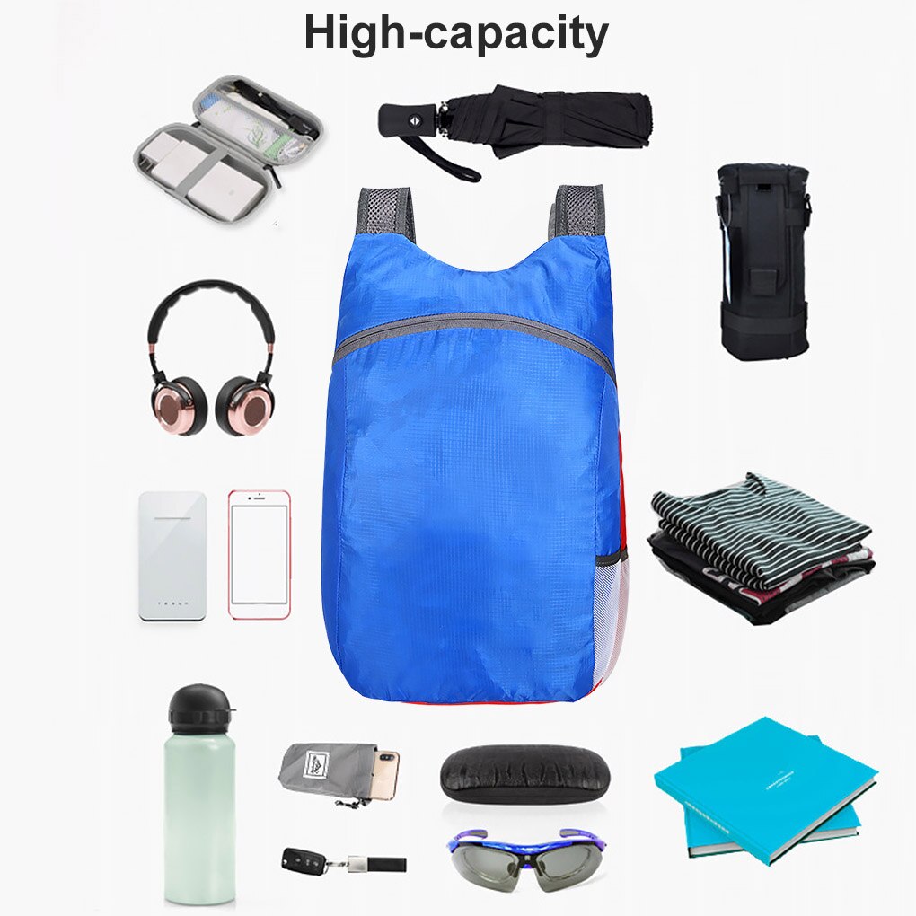 Super Lightweight Packable Backpack Foldable ultralight Outdoor Folding Handy Travel Daypack Bag nano daypack for men women