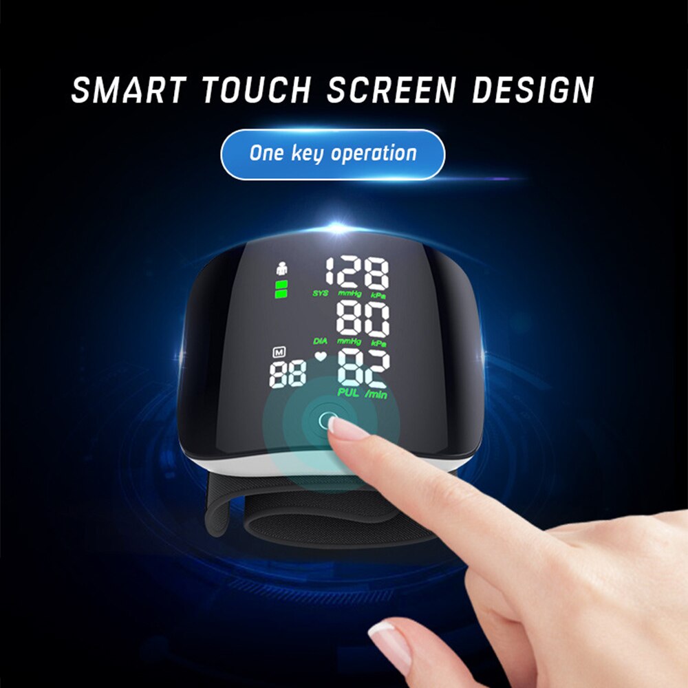 Household Smart Digital Wrist Blood Pressure Monit... – Grandado