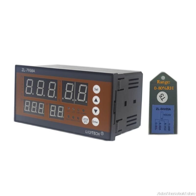 Digital Automatic Incubator Controller Egg Incubator Controller Egg Hatcher Temperature Humidity Incubator Controller: A 0-80