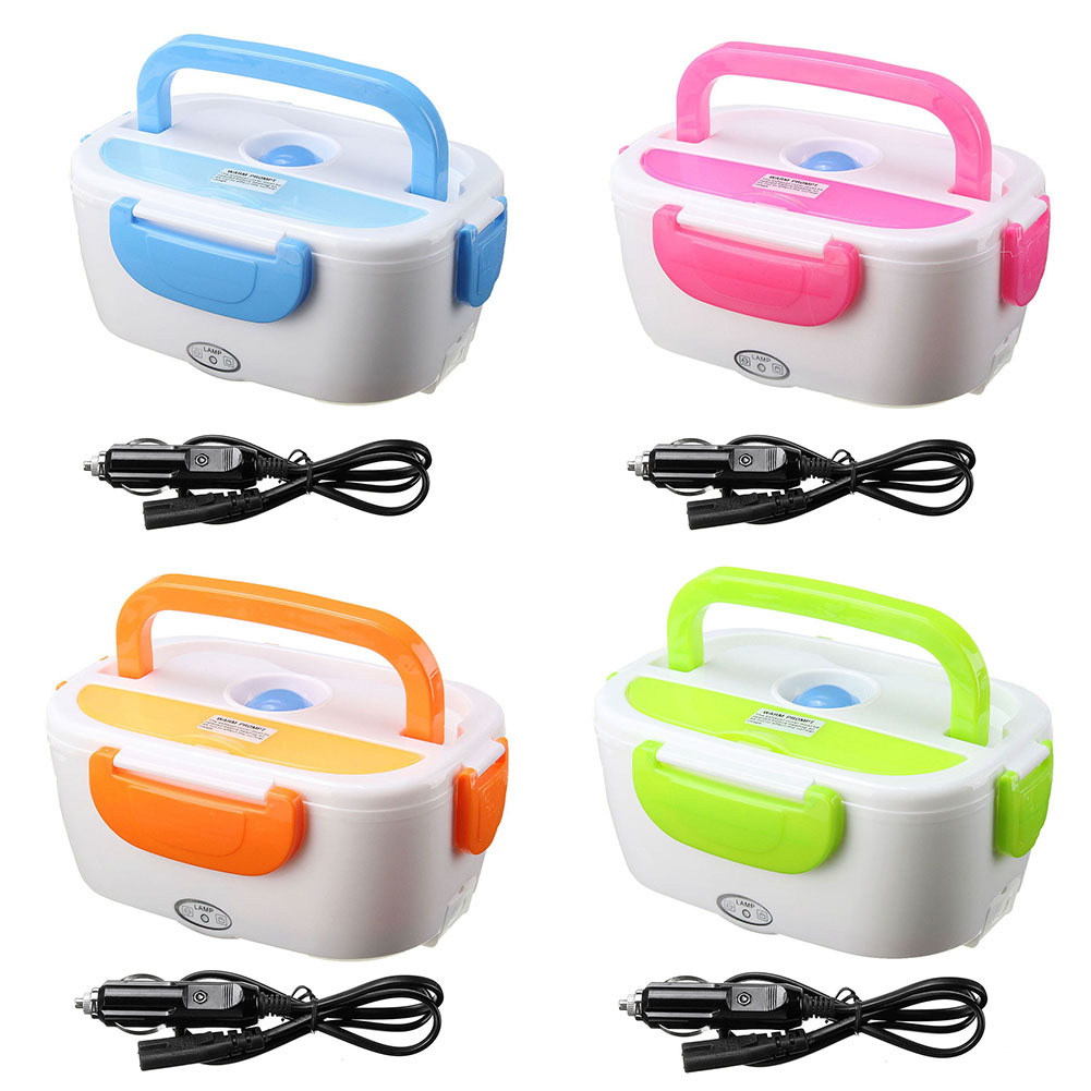 Sales Heating Lunch Boxes Portable Electric Heater Lunch Box Car Plug Food Bento Storage Container Warmer Food Container Ben