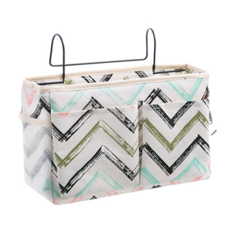 Baby Bedside Storage Bag Baby Pockets Cot Bed Hanging Bag Crib Organizer Toy Diaper Pocket for Crib Bedding Bed Bumper Bedding: 6