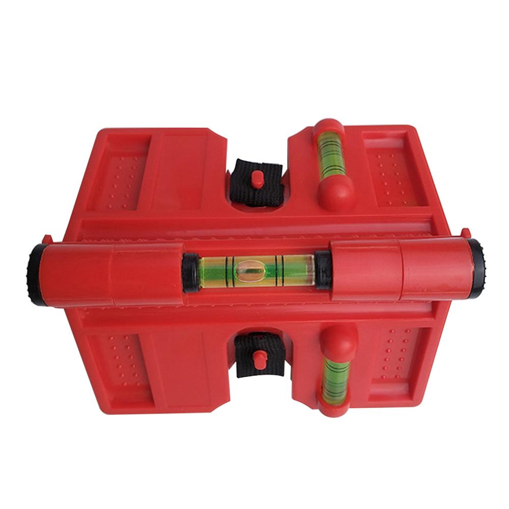 ABS Practical Woodworking Tools Meter Folding Measuring Angle Gauge Level Ruler Adjustable Magnetic Simple Precise