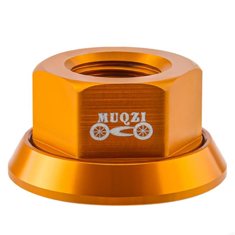 Fietsen Hubs Flens As Moer Aluminium Fietswiel Flens As Moer voor Voor en Achter Fietswiel Fietsen Deel: WHITE