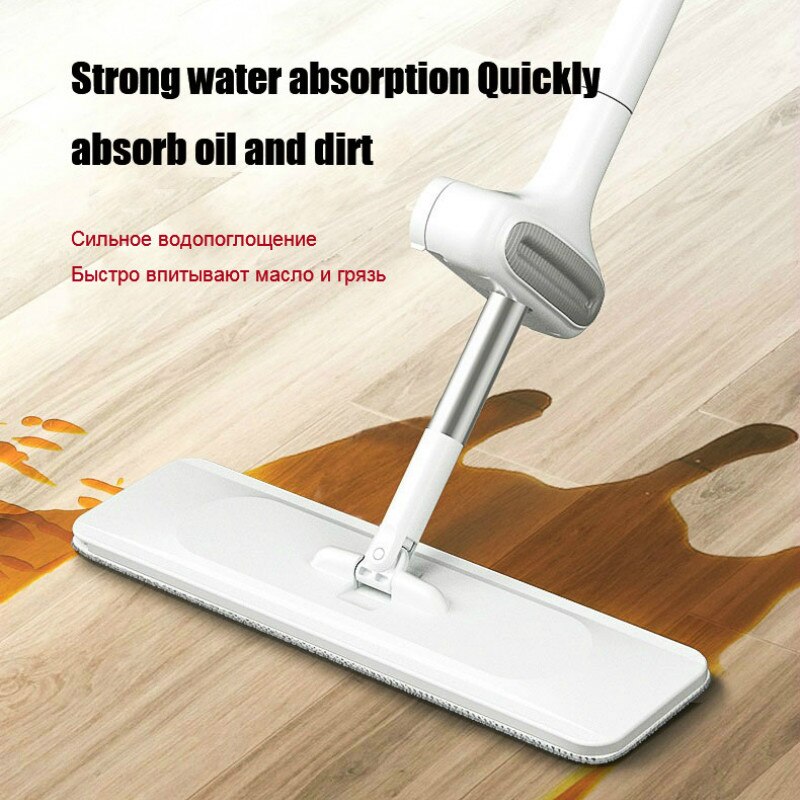 Vadrouille essoreuse pour le nettoyage des sols serpillière Xiaomi nettoyant pour sol outil de nettoyage des carreaux vadrouilles paresseux la foudre offre un Type coulissant