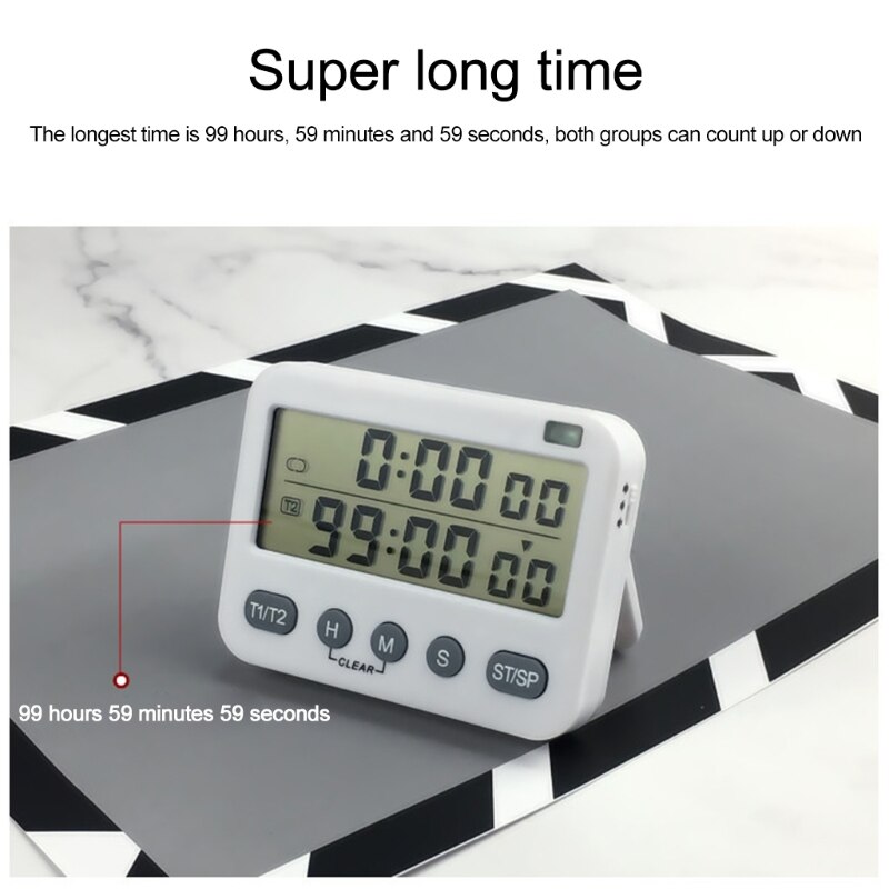 Kitchen Digital Timer Magnetic Countdown Cooking T... – Grandado