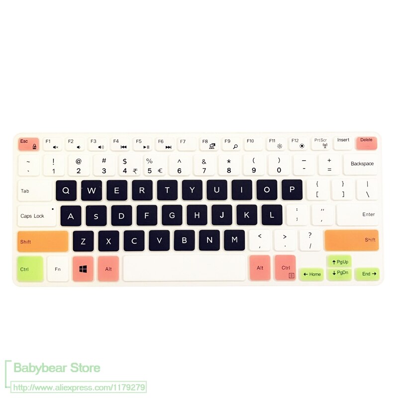 Silikon Tastatur Film Hülle für Dell Inspiron Breite 11 5000 5175 5179 10,8 zoll 11-5000 11 -5175 11-5179: candyblack