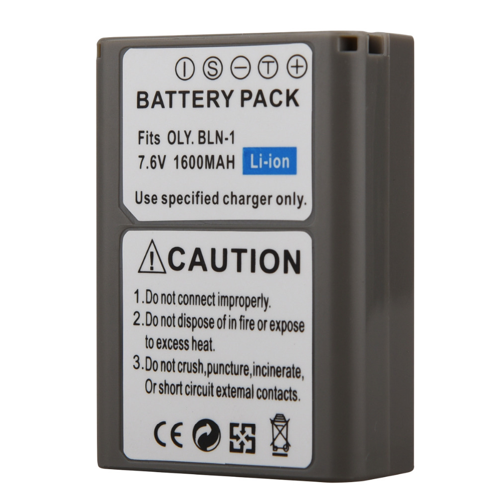 1600 mAh 7.6 V BLN-1 PS-BLN1 Digitale Camera Batterij Voor OLYMPUS PS-BLN1 BLN-1 Oplaadbare Batterij voor E-M5 EM5 OMD OM-D batterij
