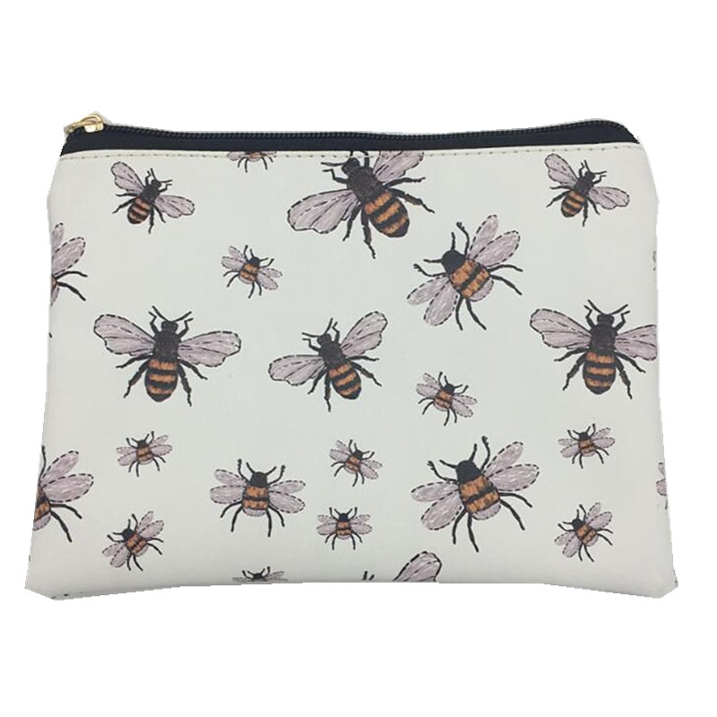 M391 handväska för tecknade honungsbin enhörning alpaca vattenmelon fågel tryckväska