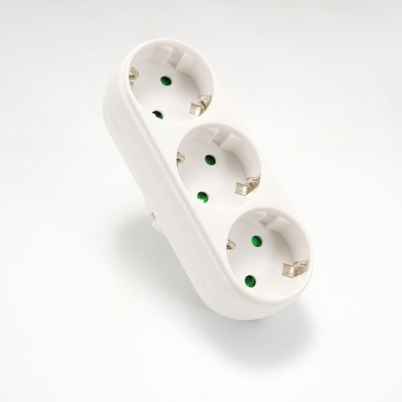 16a 250v frankrijk duitse stekkeradapter eu standaard conversie stopcontact aan/uit schakelaar 1 to 3 -weg converter draadloos uitgebreid stopcontact ce: Type 2