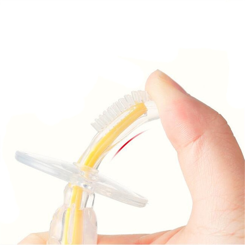 1PC Kids Soft Silicone Training Toothbrush Baby Children Dental Oral Care Tooth Brush Tool Baby Kid Tooth Brush Baby Items