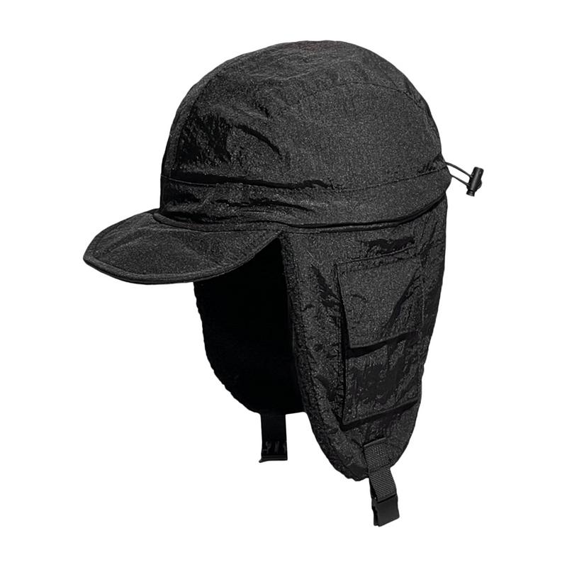 Chapéu caçador de inverno para homens e mulheres, chapéu de piloto à prova de vento com aba de orelha, chapéu de soldado ao ar livre, acessórios de fantasia à prova de frio