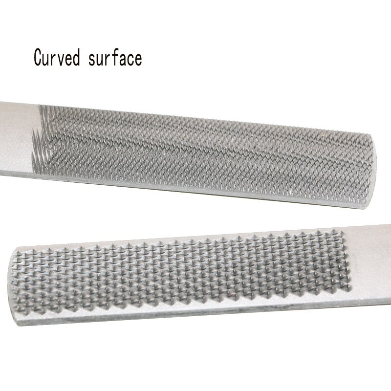 4 In1 Carbon Steel Rasp File Carpentry Woodworking Wood Hand Tool 8&#39;&#39; 205mm
