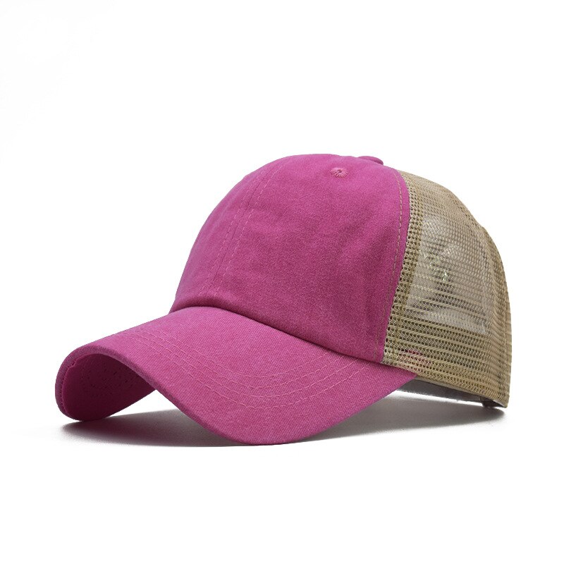 Retro Cotton Solid Color Light Mesh Mesh Cap Ladies Casual Wild Dad Baseball Cap, Men's Hip Hop Skulll Cap: style 15