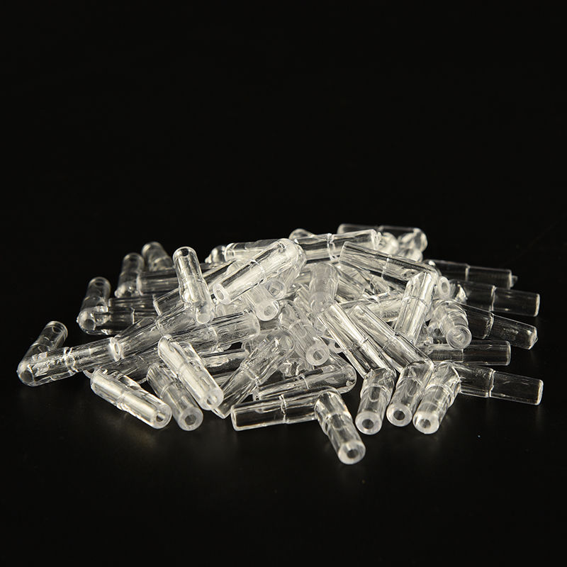10Pcs 5mm L Shaped Air Line Tubing Joints Connectors Aquarium Fish Tank Plastic Transparant 2 Way Clear Elbow Connector